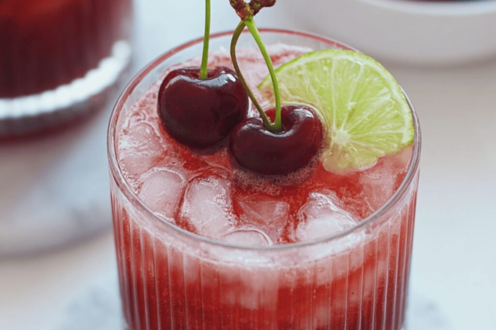 Refreshing Cherry Limeade Mocktail for Summer