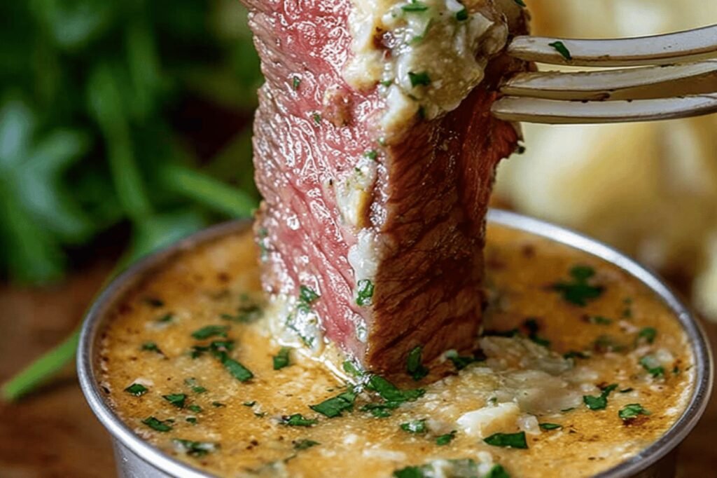 Roasted Garlic Cowboy Butter for Steaks and More