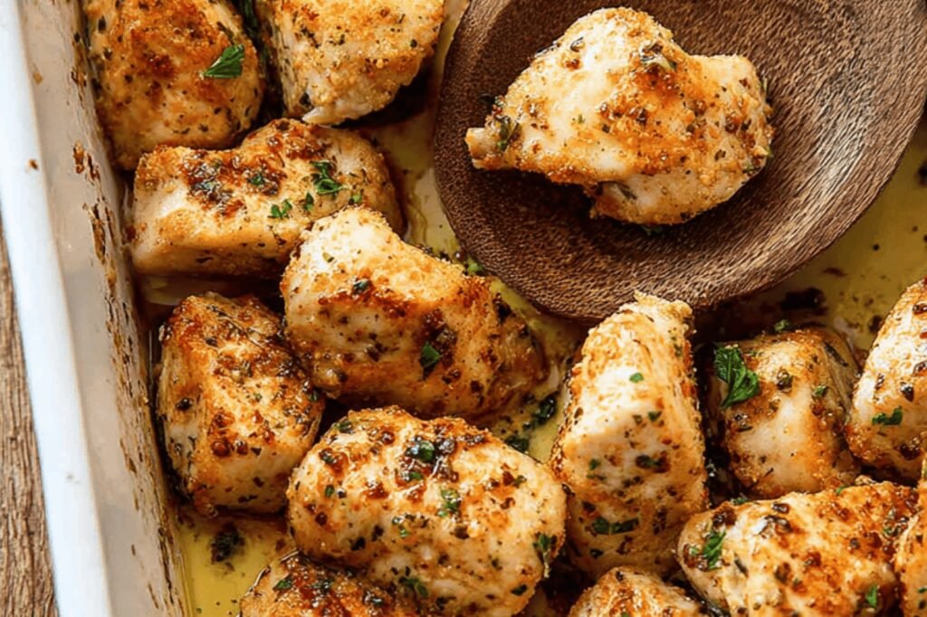 Savory Oven-Baked Cowboy Chicken Bites