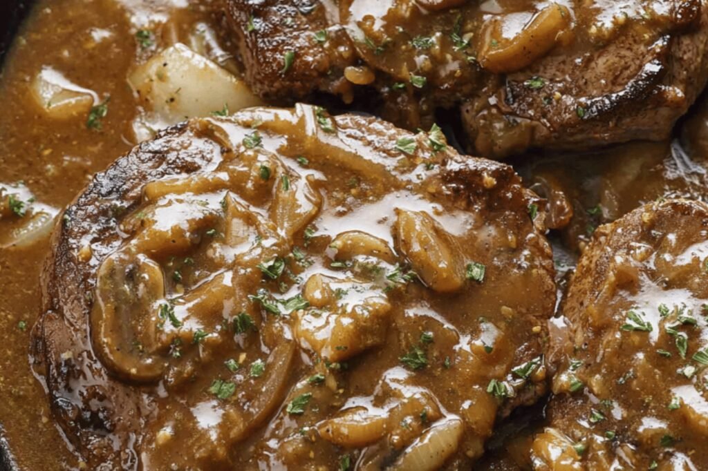 Savory Smothered Steak Delight
