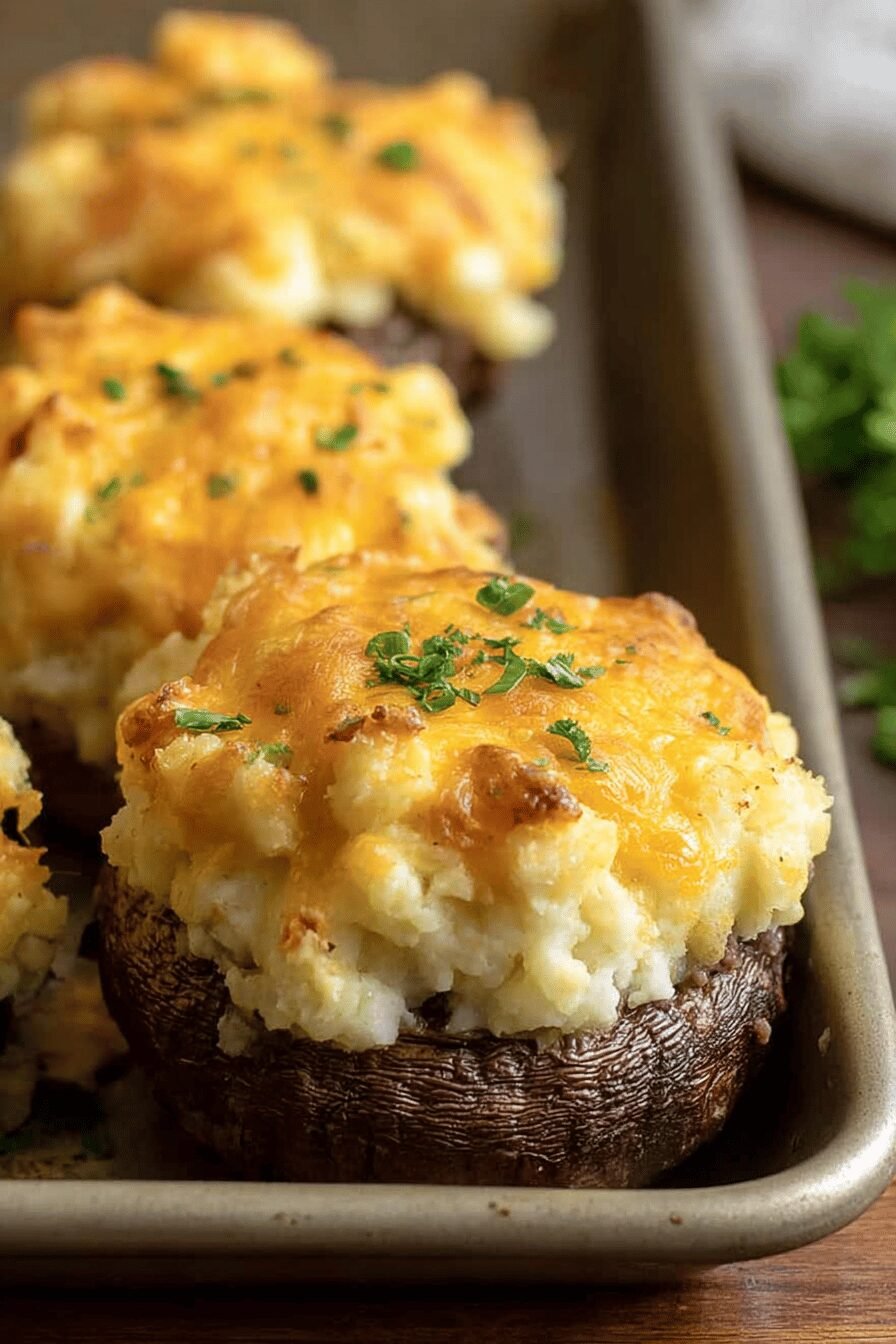 Shepherd’s Pie Twice Baked Potato Delight