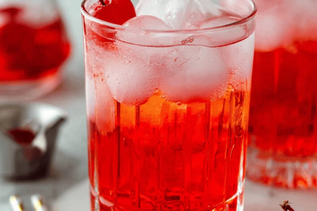 Shirley Temple Classic Refreshing Drink