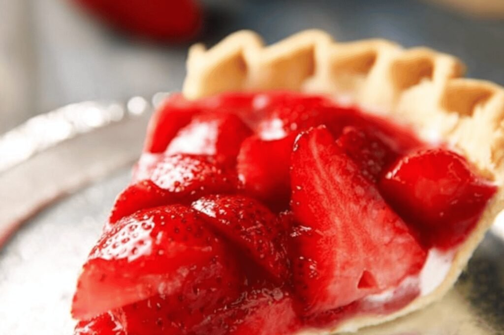 Simple 5-Ingredient Fresh Strawberry Pie