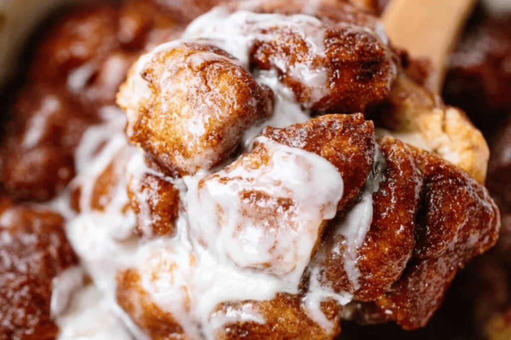 Slow Cooker Cinnamon Sugar Monkey Bread