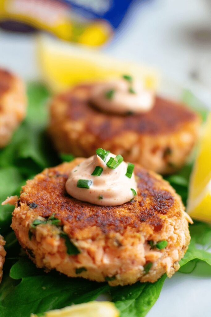 Smoked Salmon Cakes with Crispy Flakey Texture