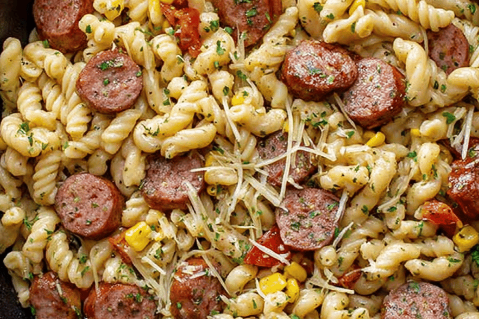 Smoky Cajun Sausage Pasta Delight