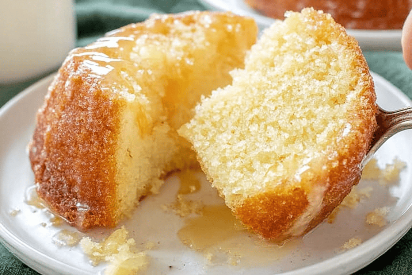 Southern Butter Rum Cake Delight