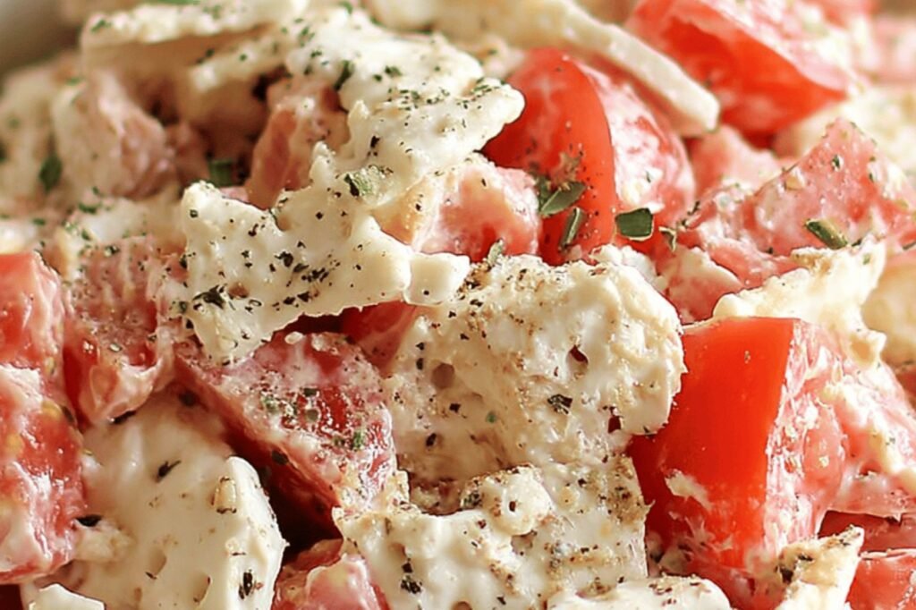 Southern Tomato Cracker Salad Delight