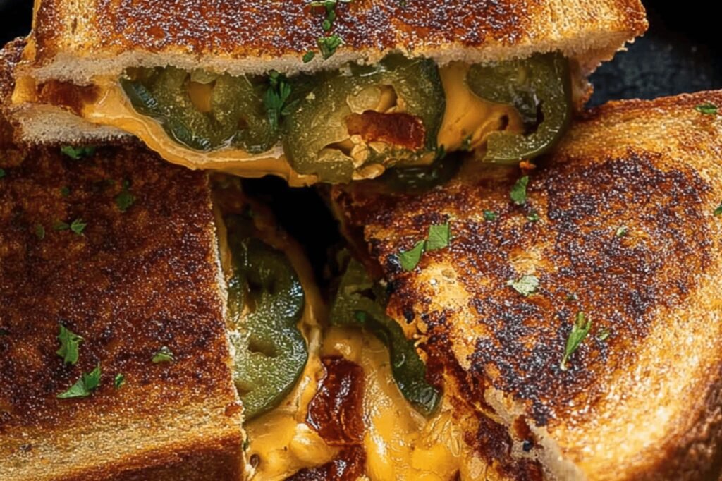Spicy Cowboy Jalapeño Grilled Cheese