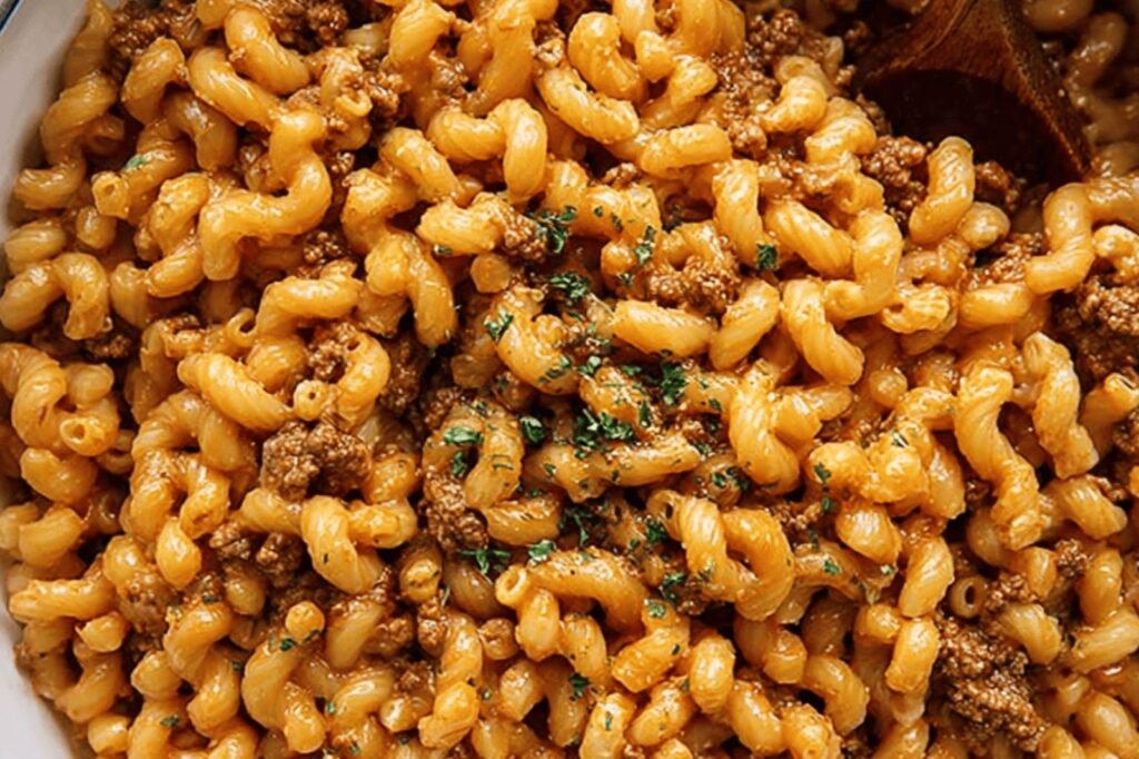 Spicy One-Pot Beef Pasta in 30 Minutes
