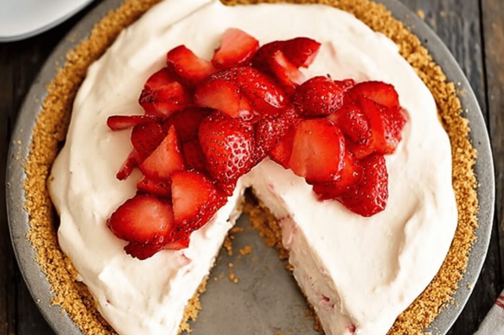 Strawberry Cream Cheese Dream Pie