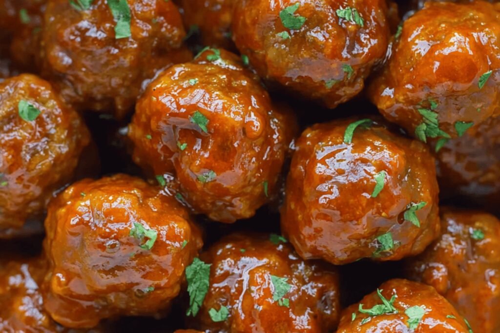 Sweet Heat Buffalo Meatballs