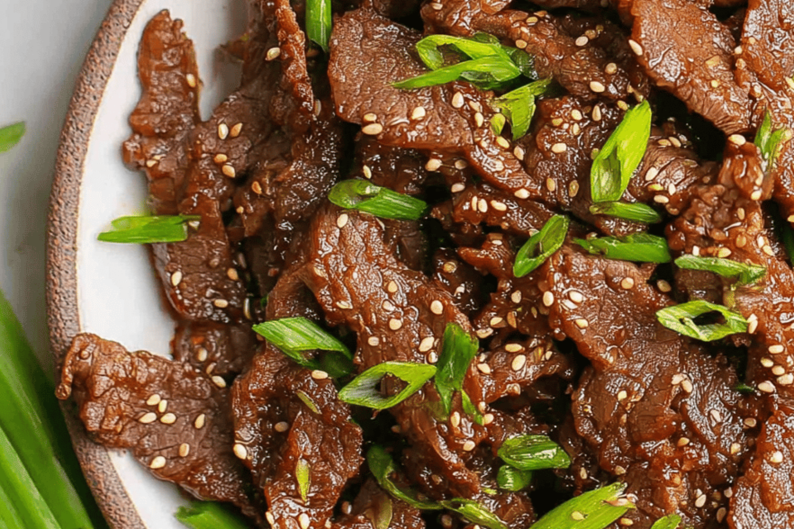 Sweet Savory Korean Beef Bulgogi Strips