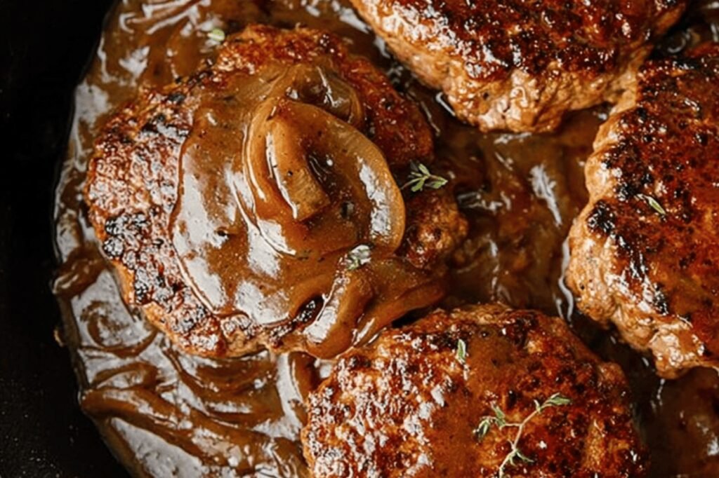 Ultimate Juicy Salisbury Steak with Rich Gravy
