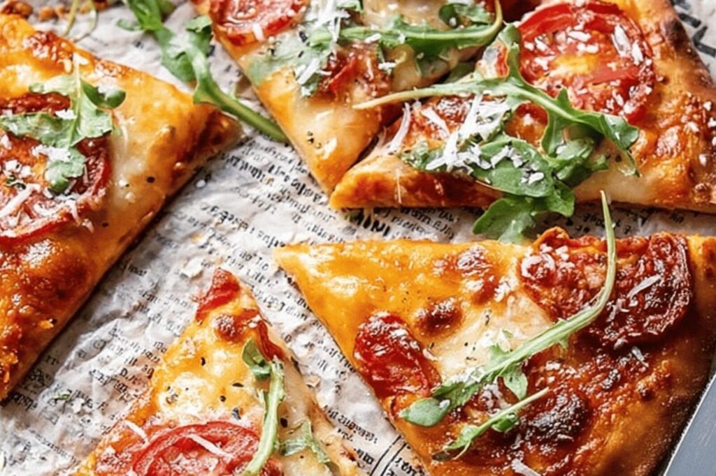 Quick Naan Flatbread Pizza Recipe