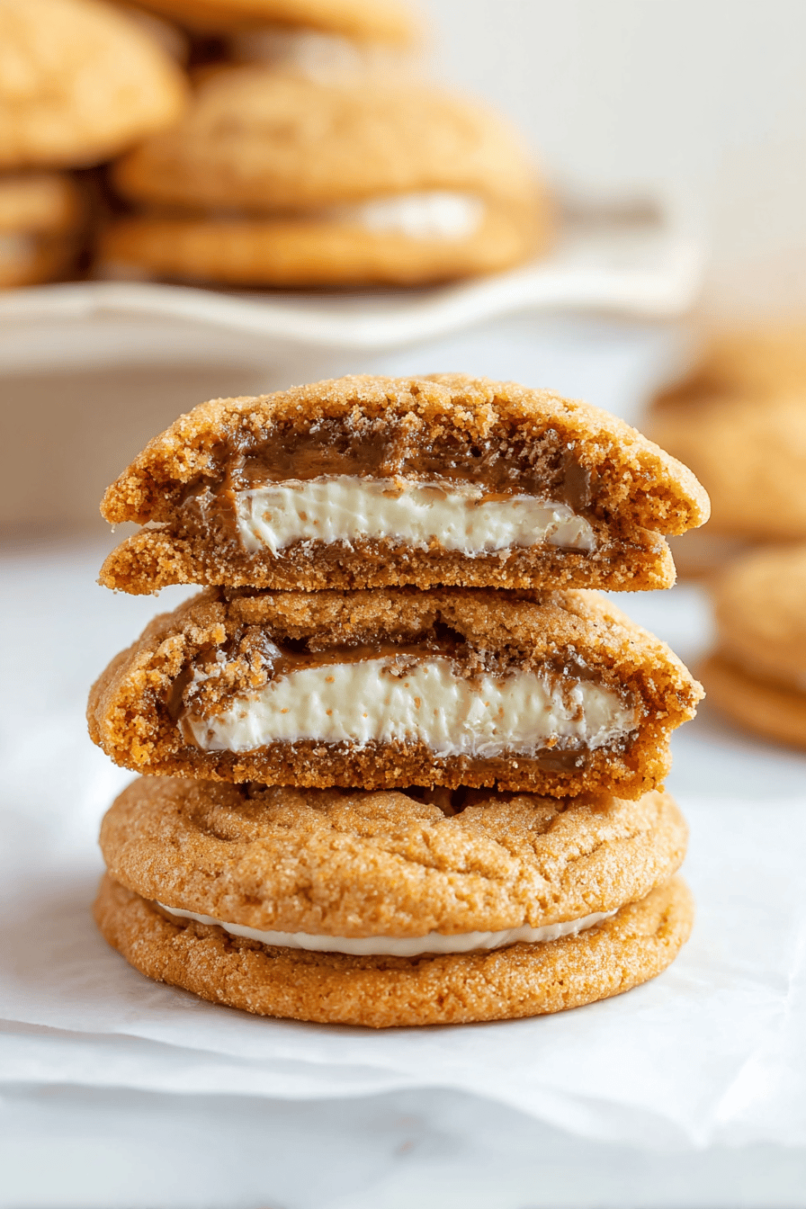 Cheesecake-Filled Cookie Delights