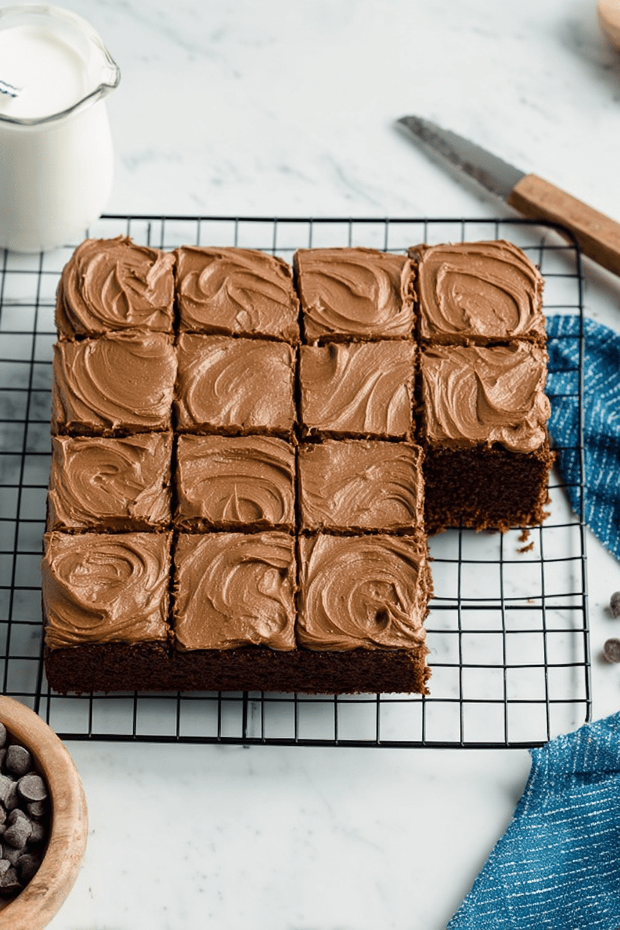 Chocolate Depression Mayonnaise Cake