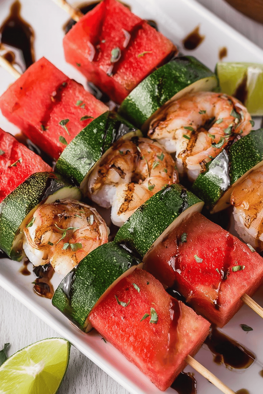 Grilled Watermelon Skewers