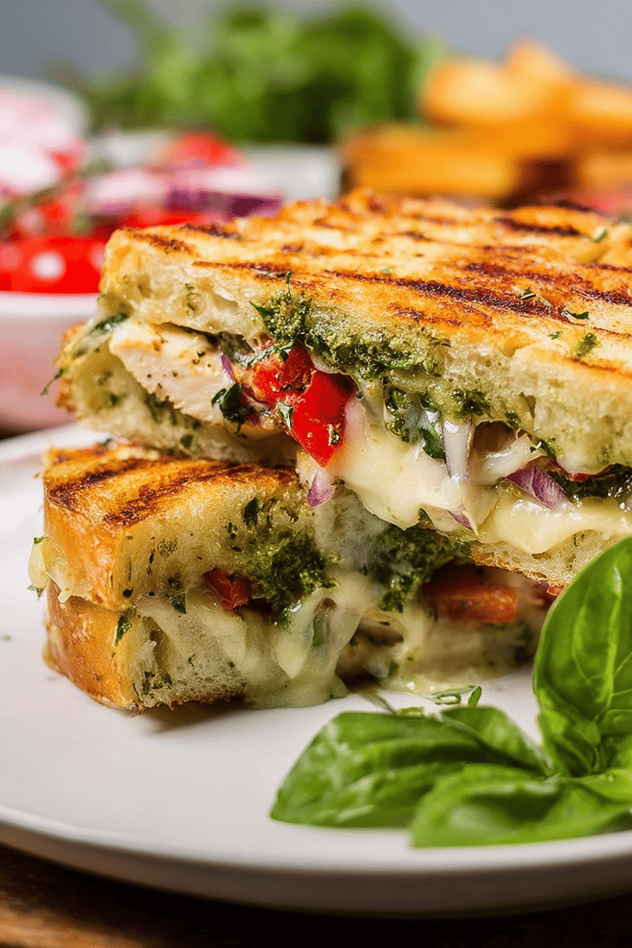 Italian Chicken Panini Delight