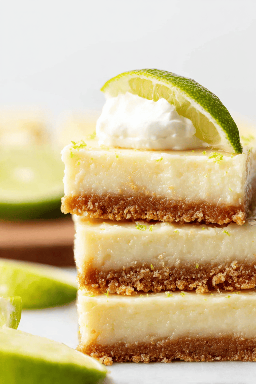 Key Lime Pie Bar Bites