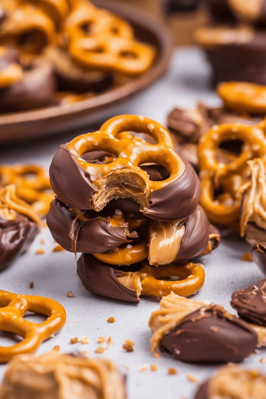 Peanut Butter Pretzel Snacks