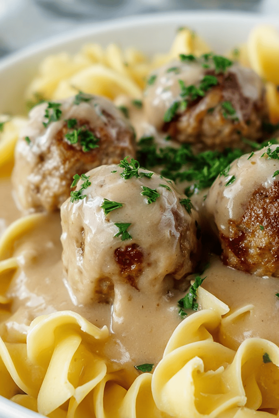 Savory Swedish Meatball Delight