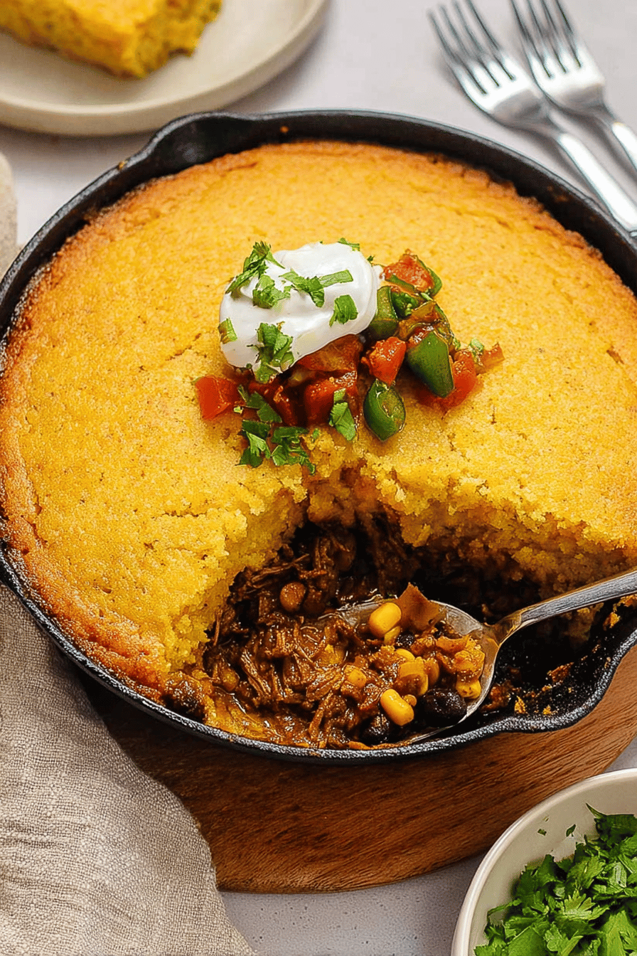 Savory Tamale Pie Delight