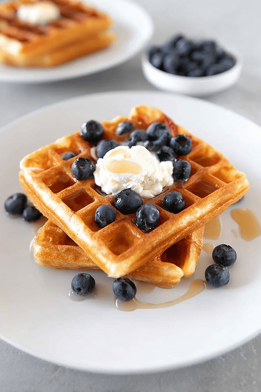 Sourdough Waffle Delight