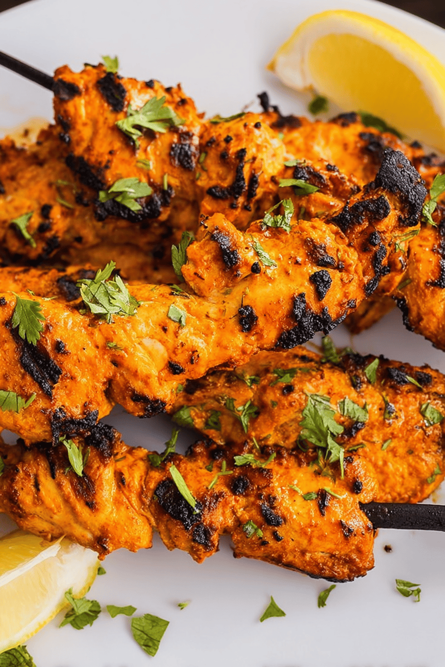 Spicy Grilled Harissa Chicken