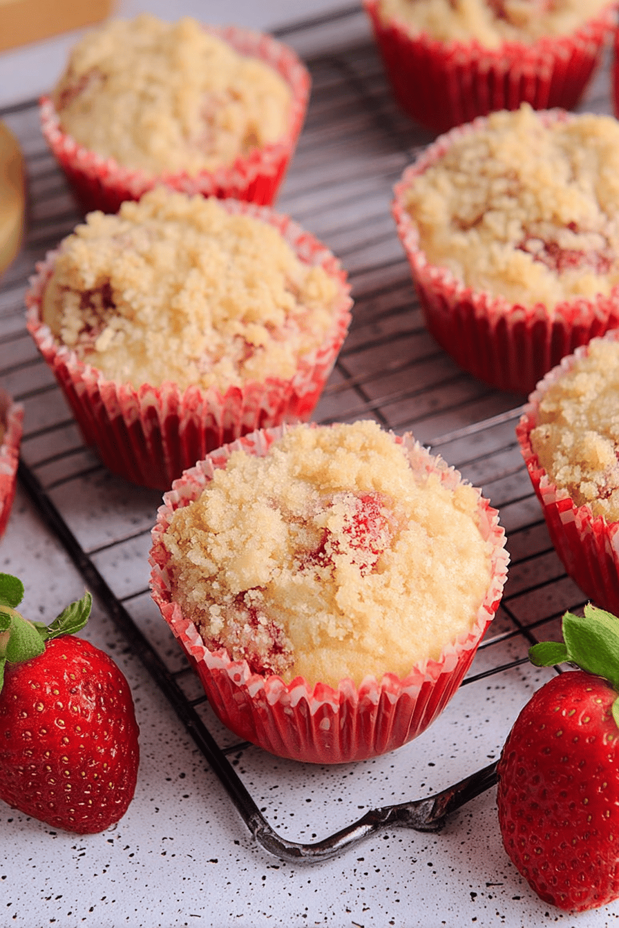 Strawberry Cream Cheese Muffin Delights
