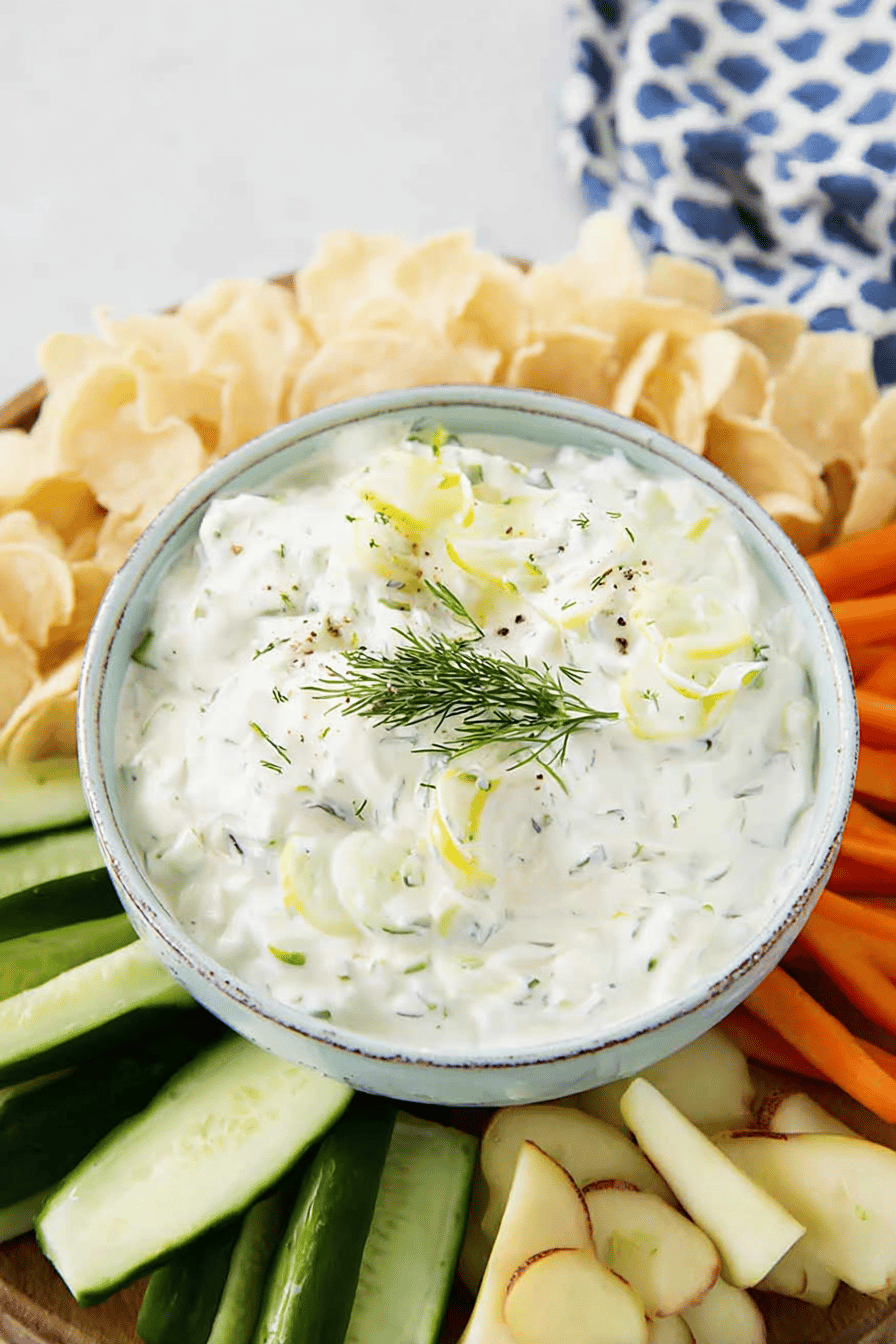 Tangy Dill Pickle Dip Delight