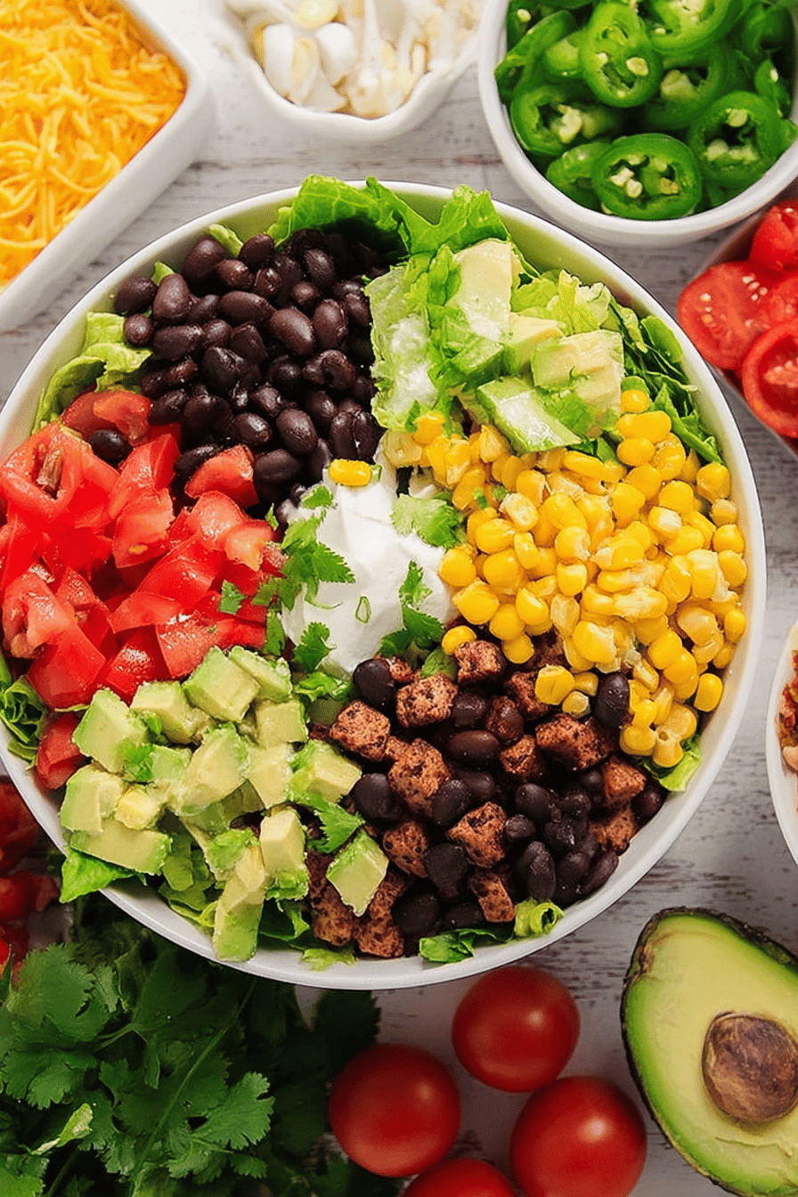 Zesty Mexican Salad Bowl