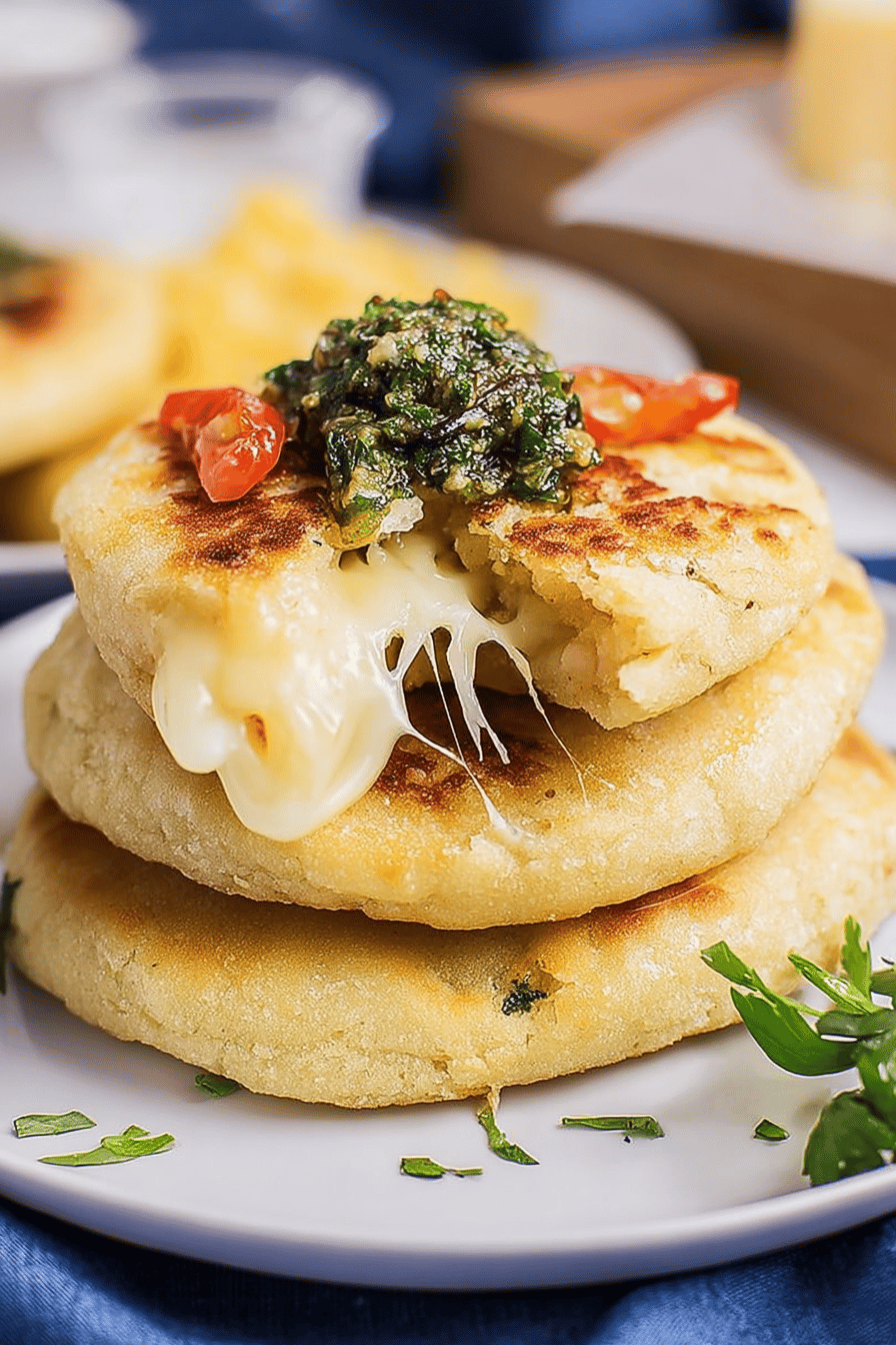 Cheesy Arepa Delight