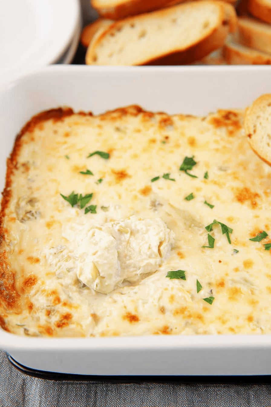 Creamy Baked Artichoke Dip Delight