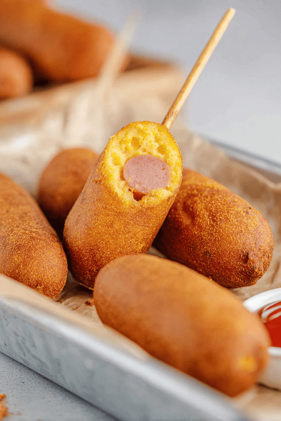 Easy Homemade Corn Dogs Recipe