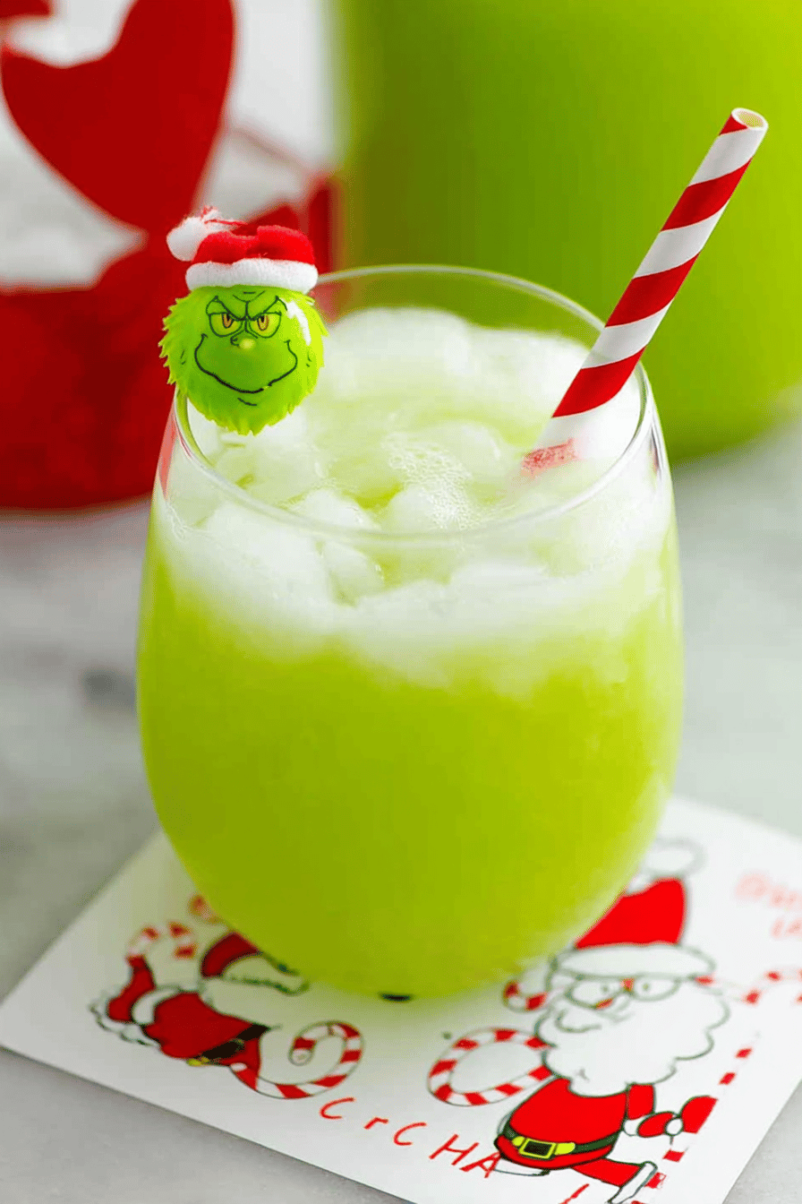 Grinch Punch Holiday Drink