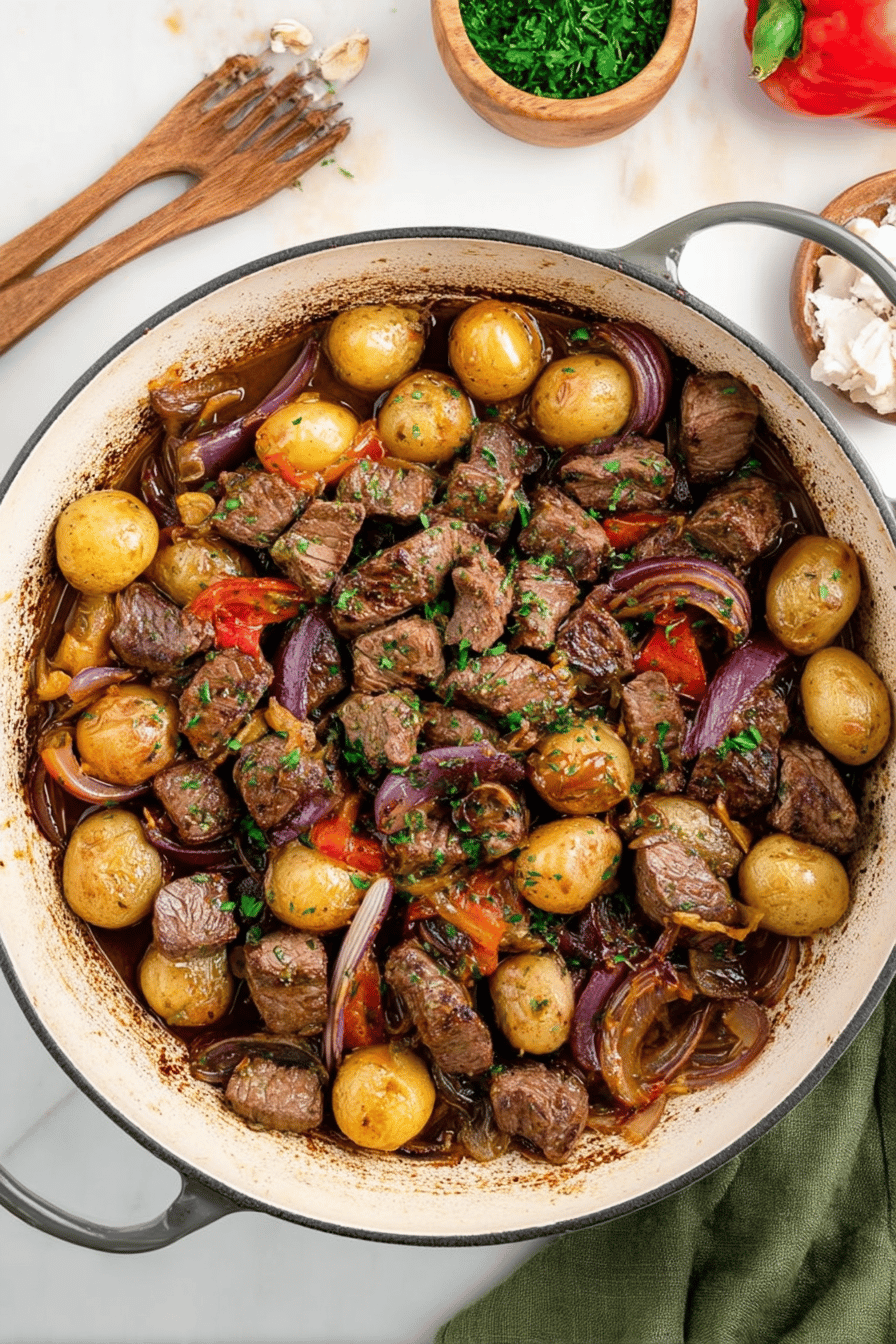 Hearty Steak and Potato Skillet