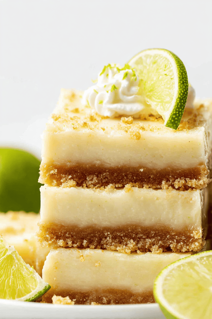 Key Lime Pie Bar Bites