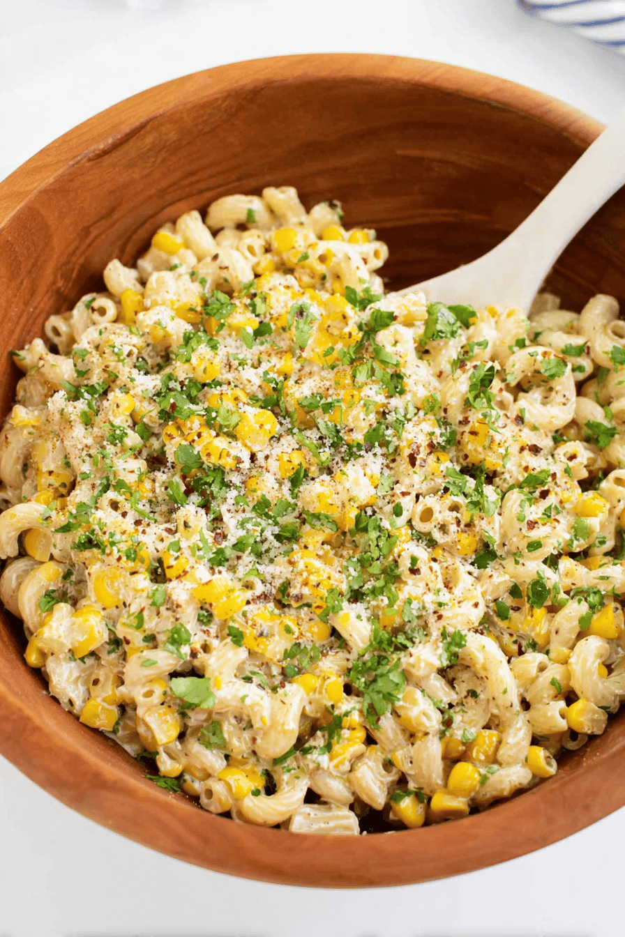 Mexican Street Corn Pasta Salad