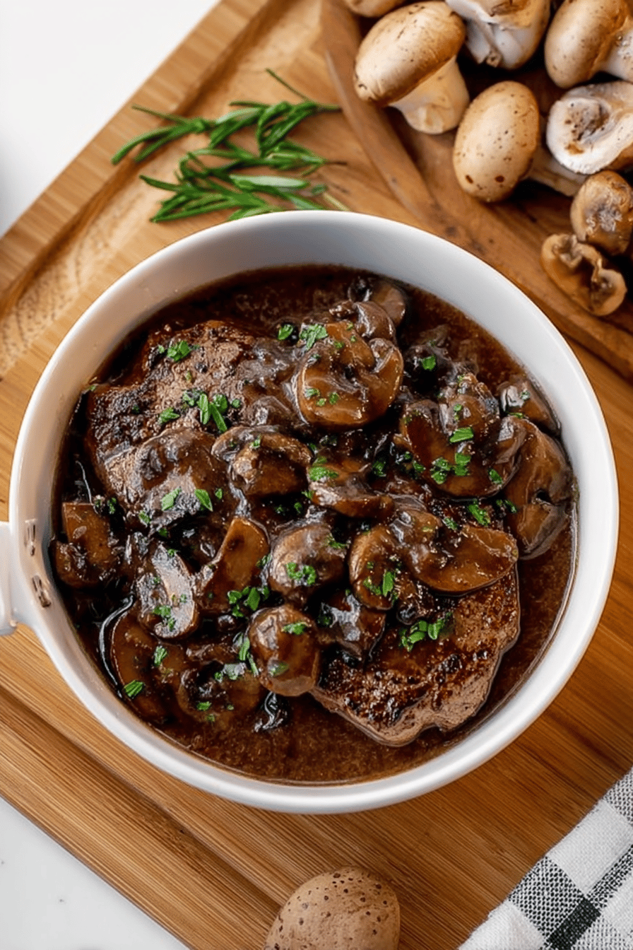 Savory Mushroom Steak Sauce