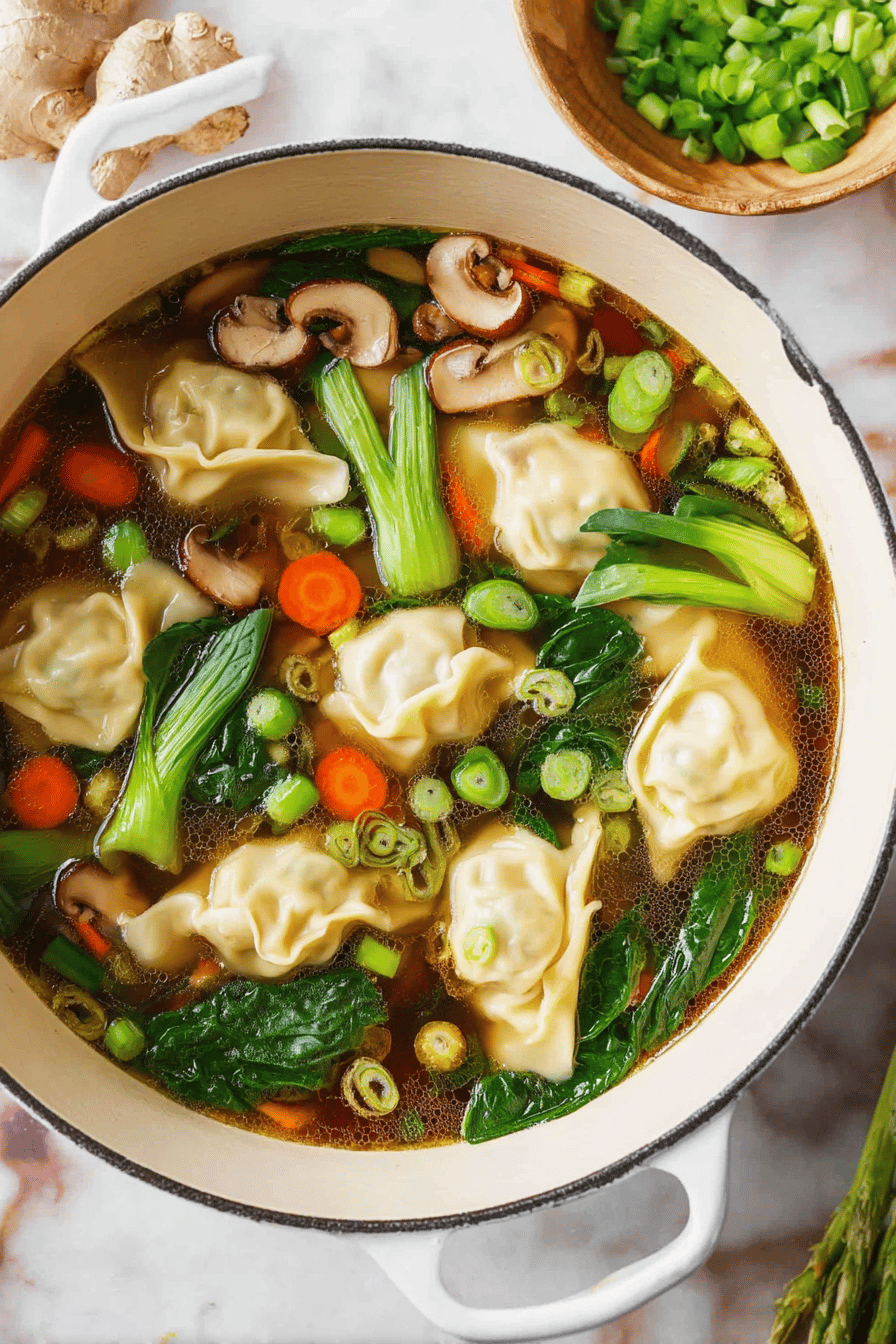 Savory Potsticker Broth Delight