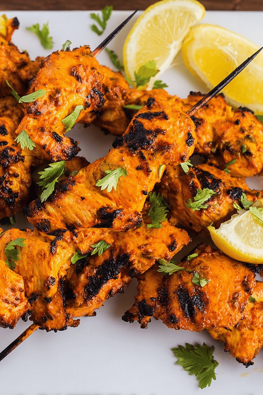 Spicy Grilled Harissa Chicken