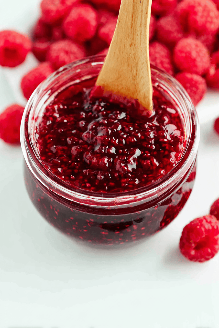 Sweet Raspberry Jam Delight