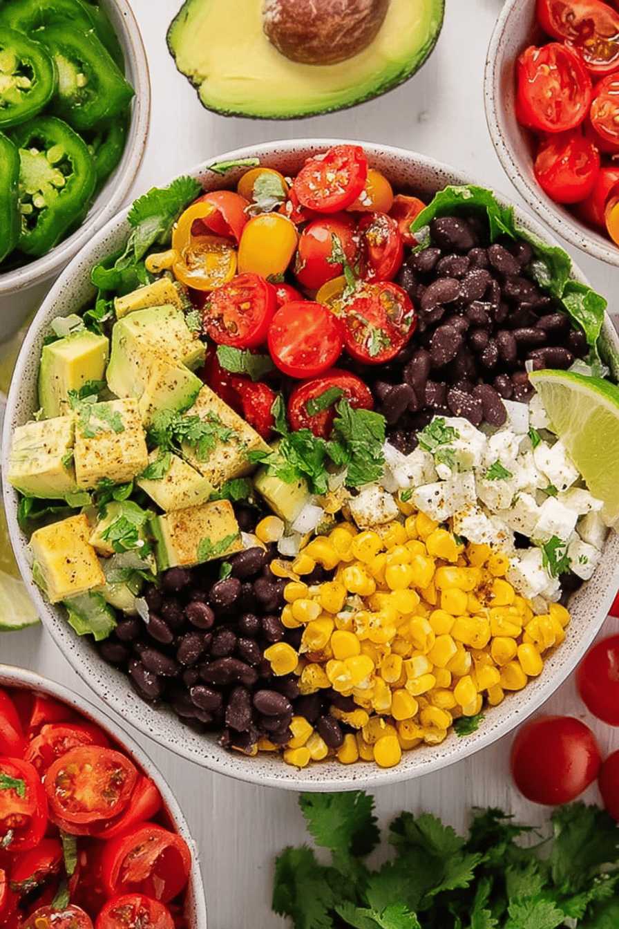 Zesty Mexican Salad Bowl