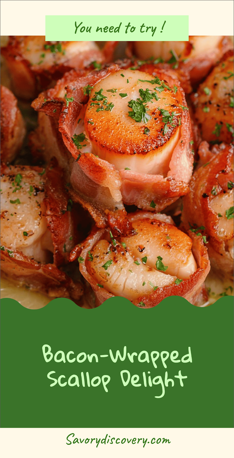 Bacon-Wrapped Scallop Delight