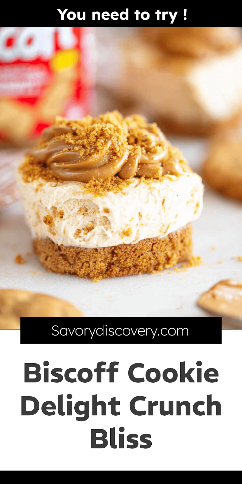 Biscoff Cookie Delight Crunch Bliss