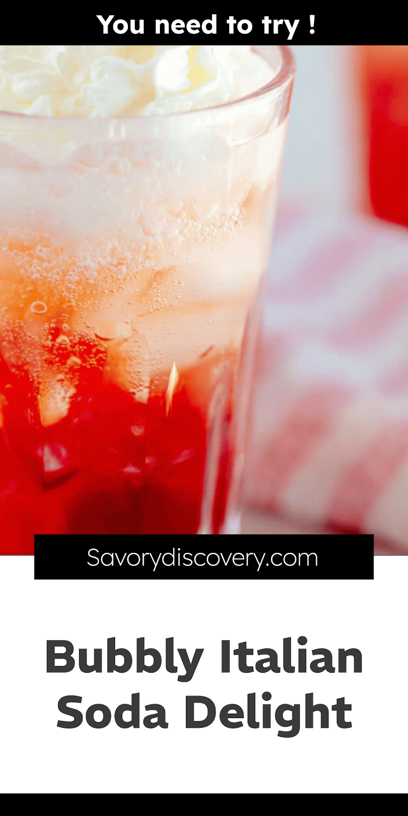 Bubbly Italian Soda Delight