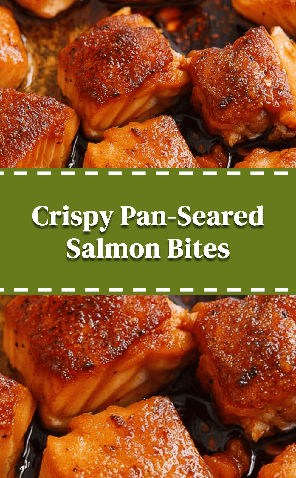 Crispy Pan-Seared Salmon Bites