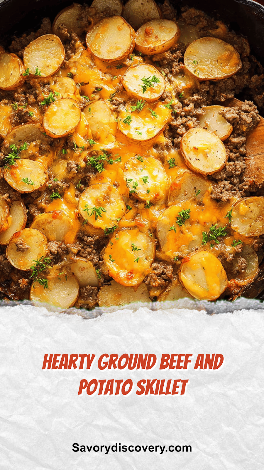 Hearty Ground Beef and Potato Skillet
