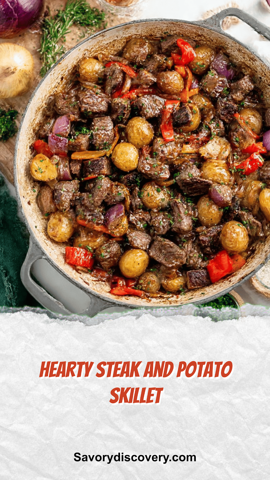 Hearty Steak and Potato Skillet